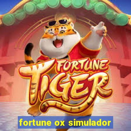 fortune ox simulador